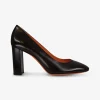 Pump leder zwart | DELSCHER. Fashion