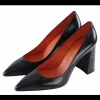 Pump pointy zwart | DELSCHER. Fashion