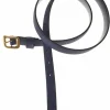 Riem suede blauw | DELSCHER. Fashion