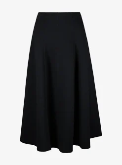 Rok barda scuba zwart | DELSCHER. Fashion