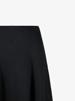Rok barda scuba zwart | DELSCHER. Fashion