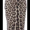 rok double face jaguar zand/zwart | DELSCHER. Fashion