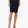 Rok kort marine | DELSCHER. Fashion