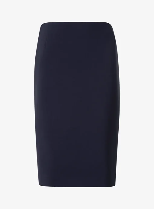 Rok kort marine | DELSCHER. Fashion