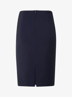 Rok kort marine | DELSCHER. Fashion