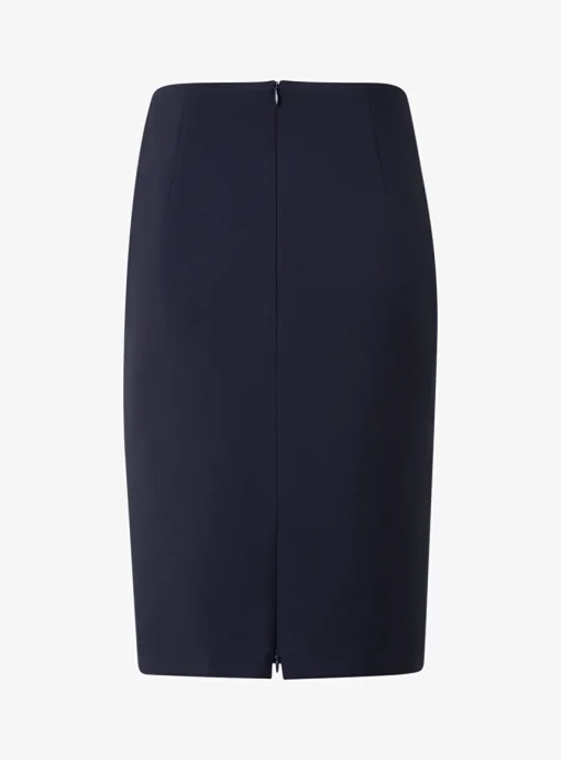 Rok kort marine | DELSCHER. Fashion