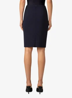 Rok kort marine | DELSCHER. Fashion