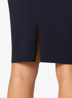 Rok kort marine | DELSCHER. Fashion