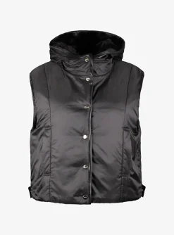 s maxmara quilted Bodywarmer felix zwart | DELSCHER. Fashion