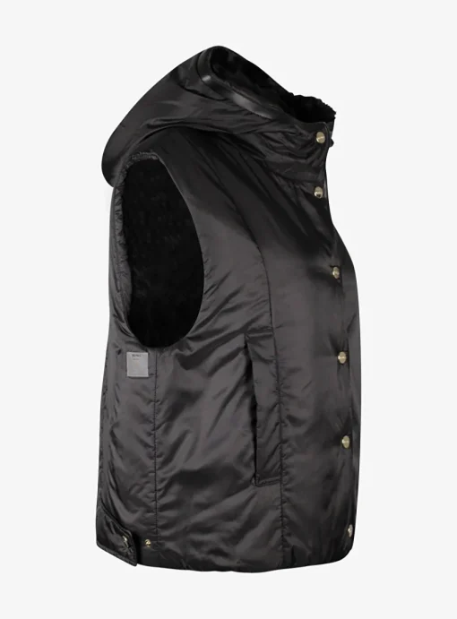 s maxmara quilted Bodywarmer felix zwart | DELSCHER. Fashion