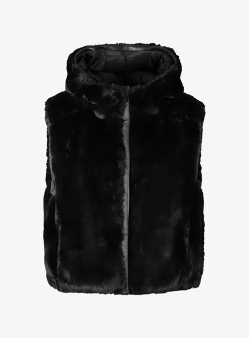 s maxmara quilted Bodywarmer felix zwart | DELSCHER. Fashion