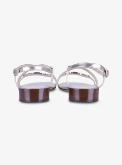 Sandalette goud | DELSCHER. Fashion