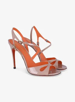 Sandalette Harleth lak nude | DELSCHER. Fashion