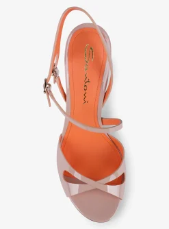 Sandalette Harleth lak nude | DELSCHER. Fashion