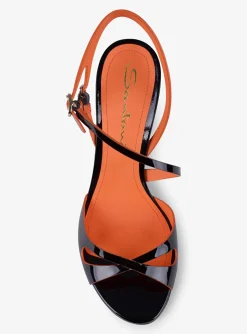 Sandalette harleth zwart | DELSCHER. Fashion