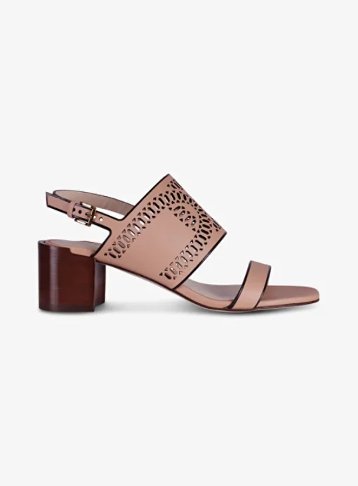 Sandalette nude | DELSCHER. Fashion
