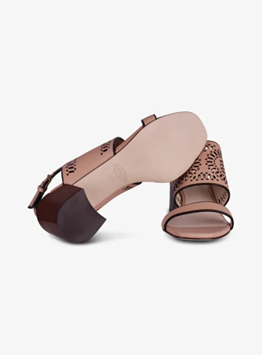 Sandalette nude | DELSCHER. Fashion