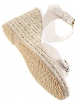 Sandalette wedge kiezel | DELSCHER. Fashion