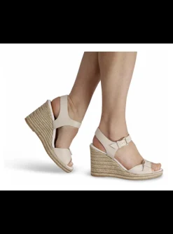 Sandalette wedge kiezel | DELSCHER. Fashion