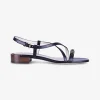 Sandalette zwart | DELSCHER. Fashion