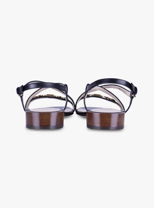 Sandalette zwart | DELSCHER. Fashion