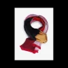 Shawl logo blokkleuren multicolor | DELSCHER. Fashion