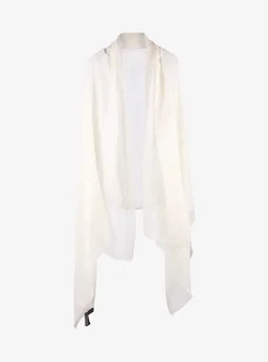 Shawl uni offwhite | DELSCHER. Fashion