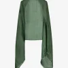 Shawl Zana pashmina groen | DELSCHER. Fashion