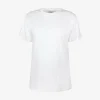 Shirt aby wit basic met klein logo | DELSCHER. Fashion