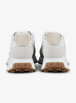 Sneaker h641 offwhite beige cognac | DELSCHER. Fashion