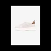 Sneaker H636 rebel beige met raffia randje | DELSCHER. Fashion