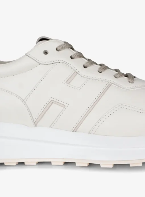 Sneaker h641 runner offwhite/beige nude | DELSCHER. Fashion