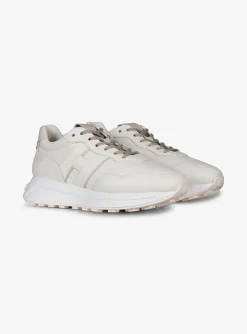 Sneaker h641 runner offwhite/beige nude | DELSCHER. Fashion