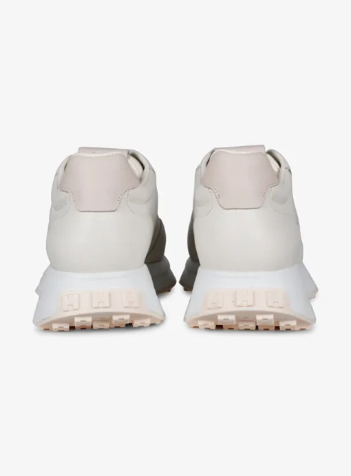Sneaker h641 runner offwhite/beige nude | DELSCHER. Fashion
