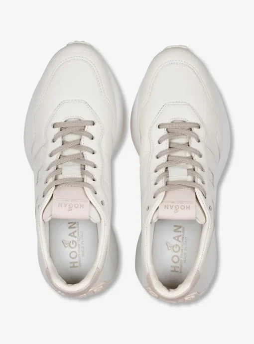 Sneaker h641 runner offwhite/beige nude | DELSCHER. Fashion