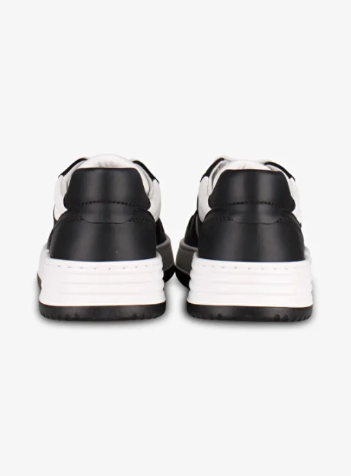 Sneaker H630 zwart wit | DELSCHER. Fashion