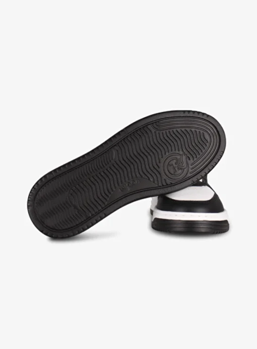 Sneaker H630 zwart wit | DELSCHER. Fashion