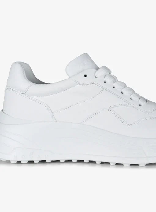 Sneaker HI-FI h669 wit | DELSCHER. Fashion