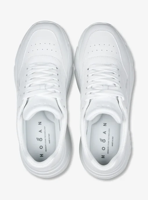 Sneaker HI-FI h669 wit | DELSCHER. Fashion