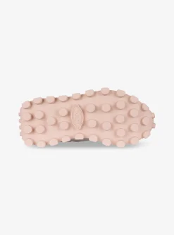 Sneaker Sportivo run poederroze met noppen zool | DELSCHER. Fashion
