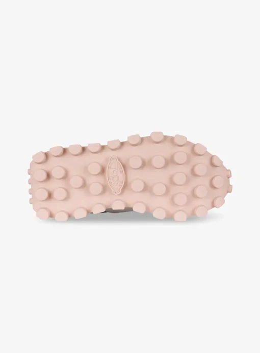 Sneaker Sportivo run poederroze met noppen zool | DELSCHER. Fashion