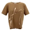 T shirt H dessin camel | DELSCHER. Fashion