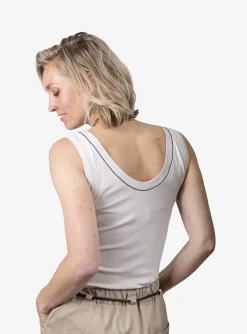 Tank top kiezel | DELSCHER. Fashion