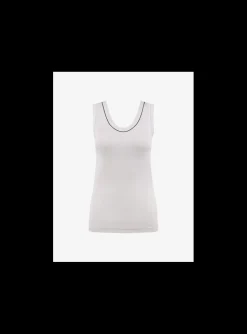 Tank top kiezel | DELSCHER. Fashion