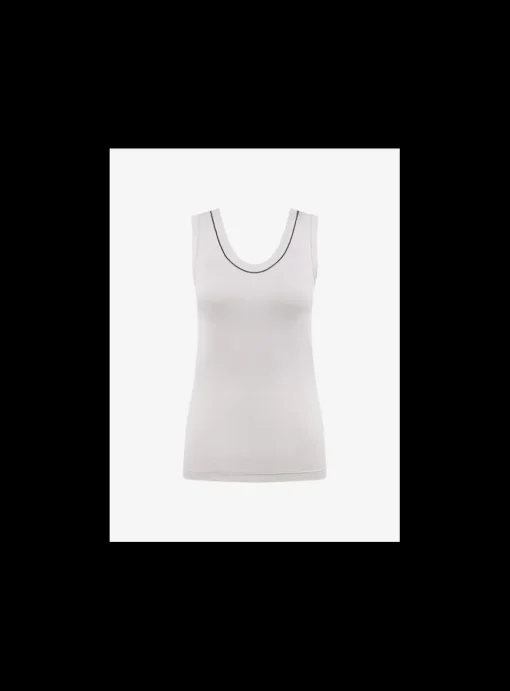 Tank top kiezel | DELSCHER. Fashion