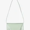 Tas clutch lak mintgroen | DELSCHER. Fashion