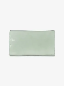 Tas clutch lak mintgroen | DELSCHER. Fashion