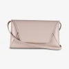Tas Clutch leer nude | DELSCHER. Fashion
