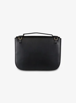 Tas leer zwart | DELSCHER. Fashion