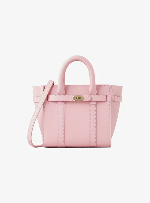 Tas Micro zipped bayswater roze | DELSCHER. Fashion